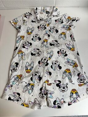 Lc. Waikiki Disney Minnie & Daisy Kids Pajama Set size 11-12 Y